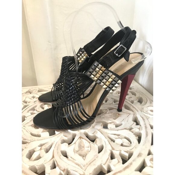 LAMB Gwen Stefani leather stud heels - Picture 1 of 7